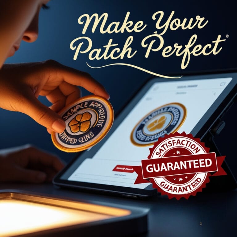 custom velcro embroidered patches